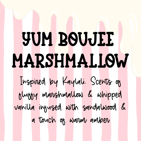 Yum Boujee Marshmallow Inspired Scented Aroma Beads