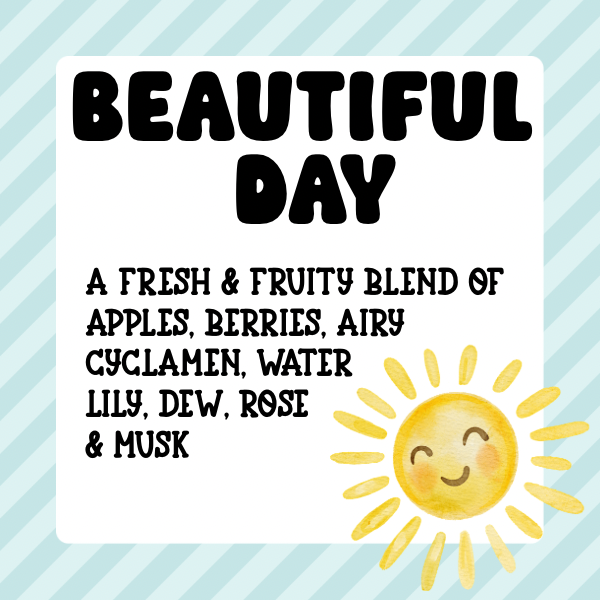 Beautiful Day Inspired Scented Aroma Beads