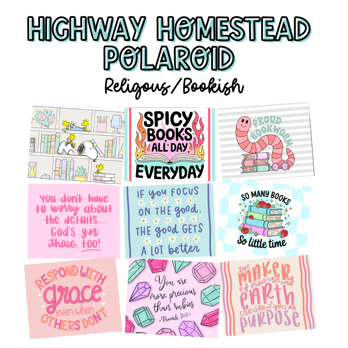 Highway homestead Polaroid
