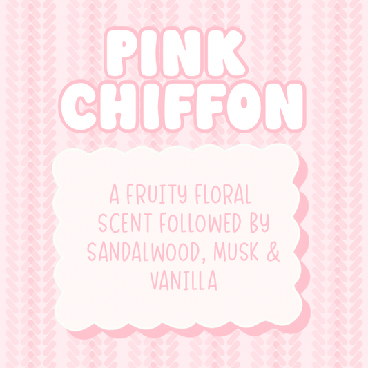 Pink Chiffon Inspired Scented Aroma Beads