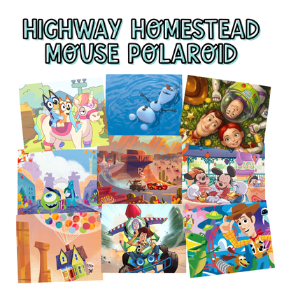Highway homestead mouse Polaroid