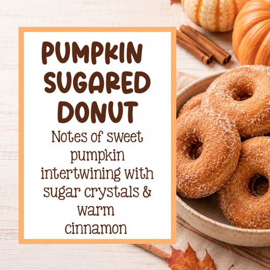 Pumpkin Sugared Donut Inspired Scented Aroma Beads