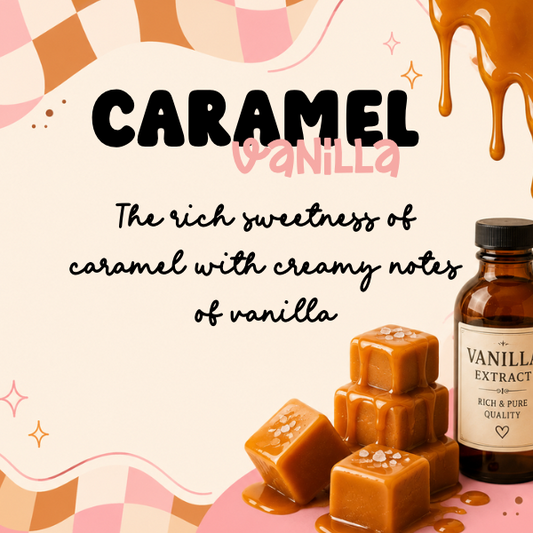 Caramel Vanilla Inspired Scented Aroma Beads
