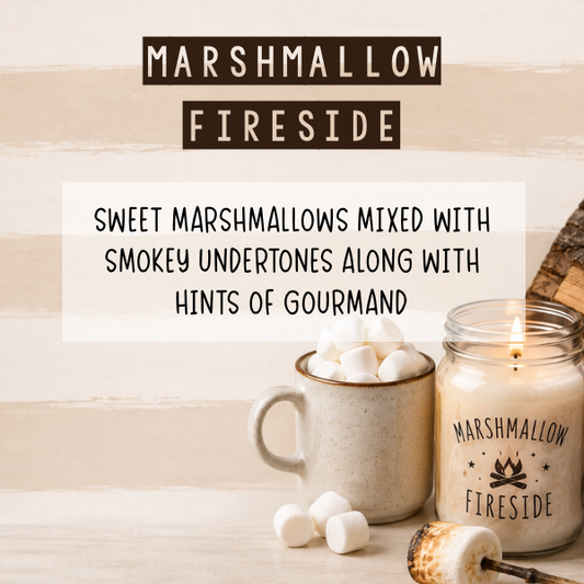 Marshmallow Fireside Inspired Scented Aroma Beads
