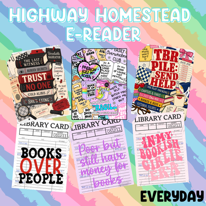 HH E-Reader Cardstock