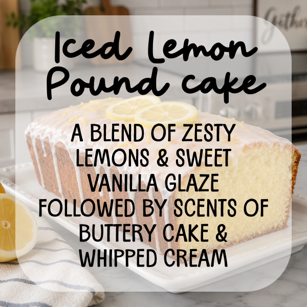 Lemon Pound Cake Inspired Scented Aroma Beads