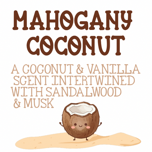 Mahogany Coconut Inspired Scented Aroma Beads