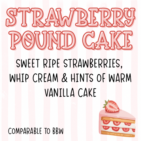 Strawberry Pound Cake