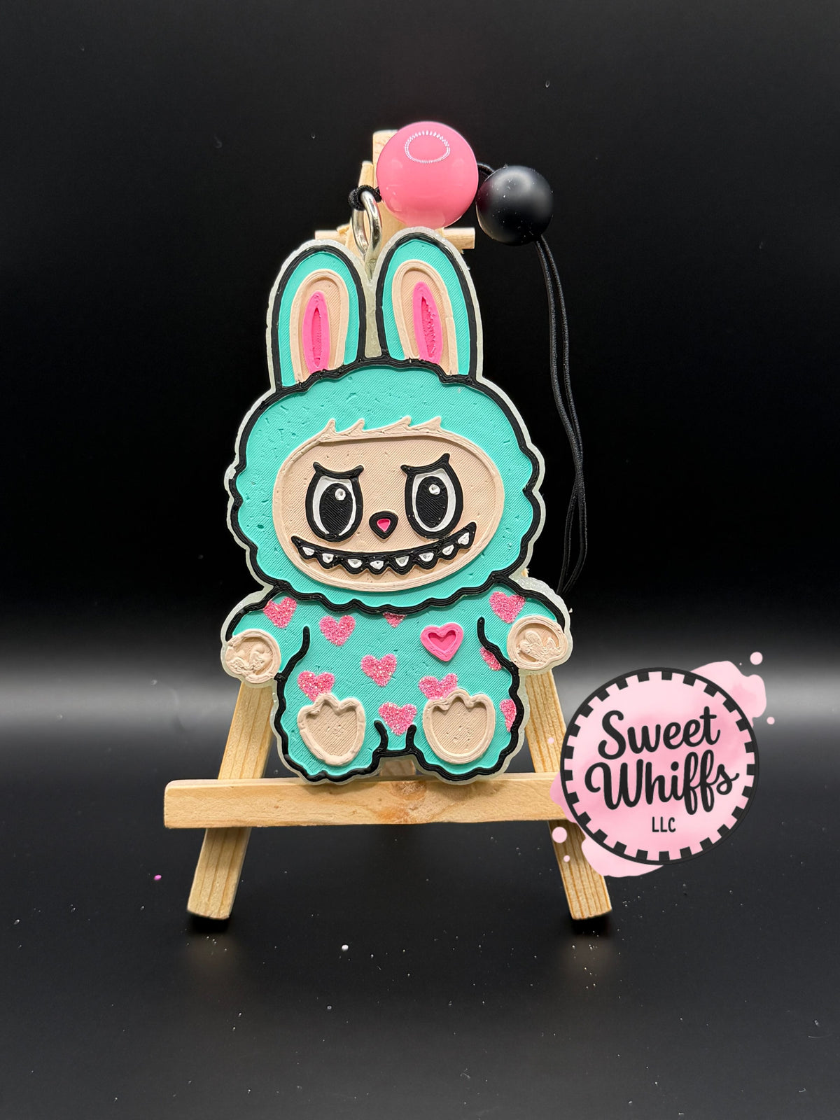Teal & Pink Labubu