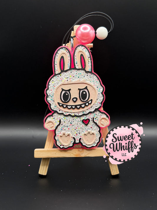 Pink & White Labubu