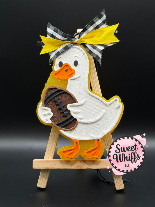 Black & Yellow Football Goose