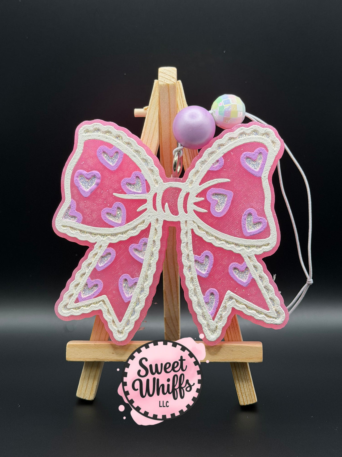 Pink and Purple Bow